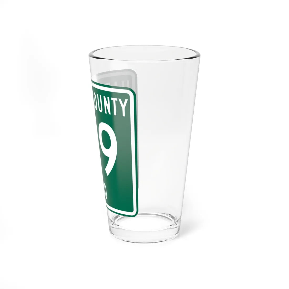 Hardin County Route 219 OH (Ohio) (Road Sign) Pint Glass 16oz - Go Mug Yourself