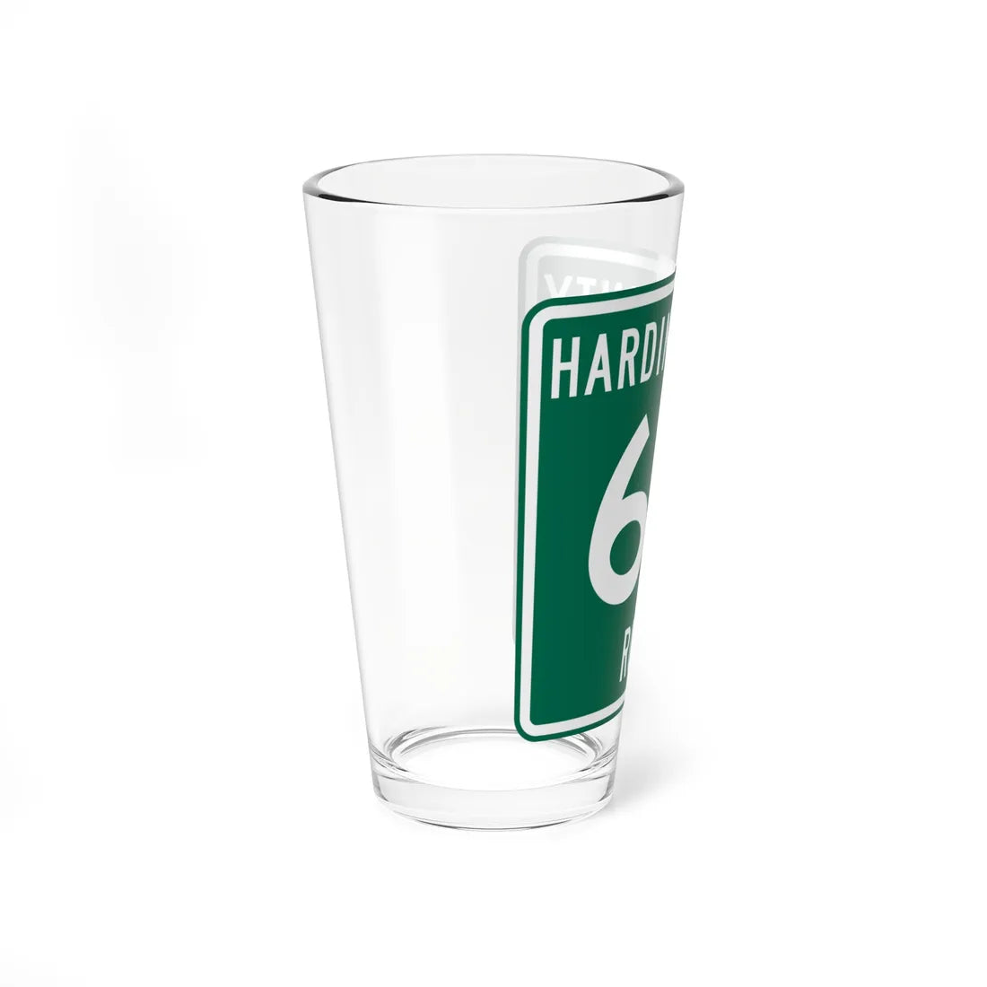 Hardin County Route 65 OH (Ohio) (Road Sign) Pint Glass 16oz - Go Mug Yourself