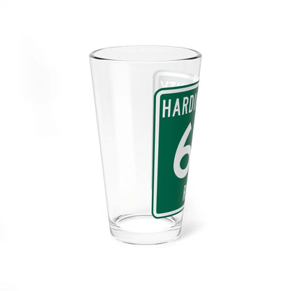 Hardin County Route 65 OH (Ohio) (Road Sign) Pint Glass 16oz - Go Mug Yourself