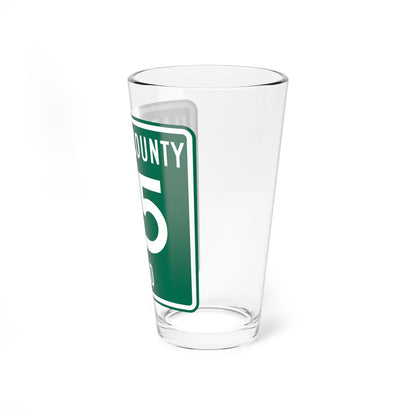 Hardin County Route 65 OH (Ohio) (Road Sign) Pint Glass 16oz - Go Mug Yourself