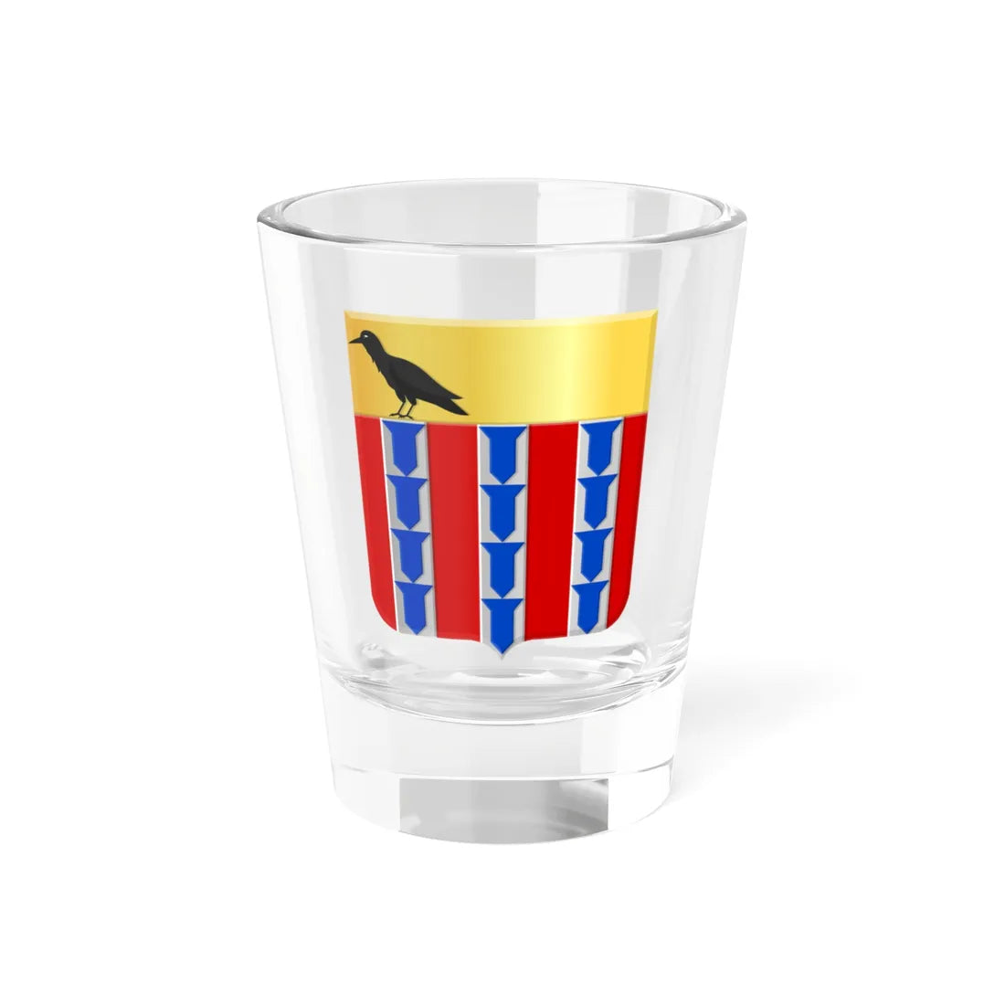 Hardinxveld wapen (Netherlands) (Coat of Arms) Shot Glass 1.5oz 1.5oz - Go Mug Yourself