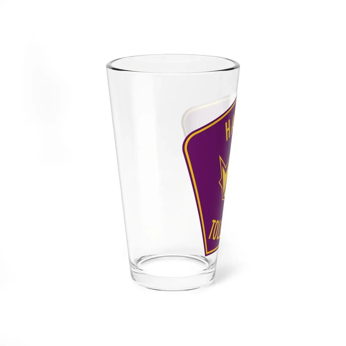 Hardy Toll Road (Texas) (Road Sign) Pint Glass 16oz - Go Mug Yourself