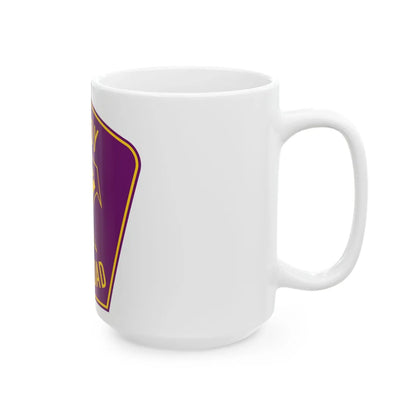 Hardy Toll Road (Texas) (Road Sign) White Coffee Mug - Go Mug Yourself