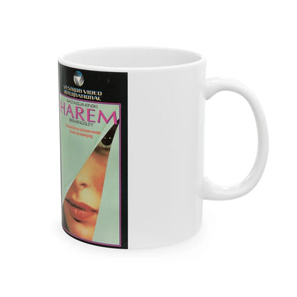 HAREM (VHS COVER) - White Coffee Mug-Go Mug Yourself