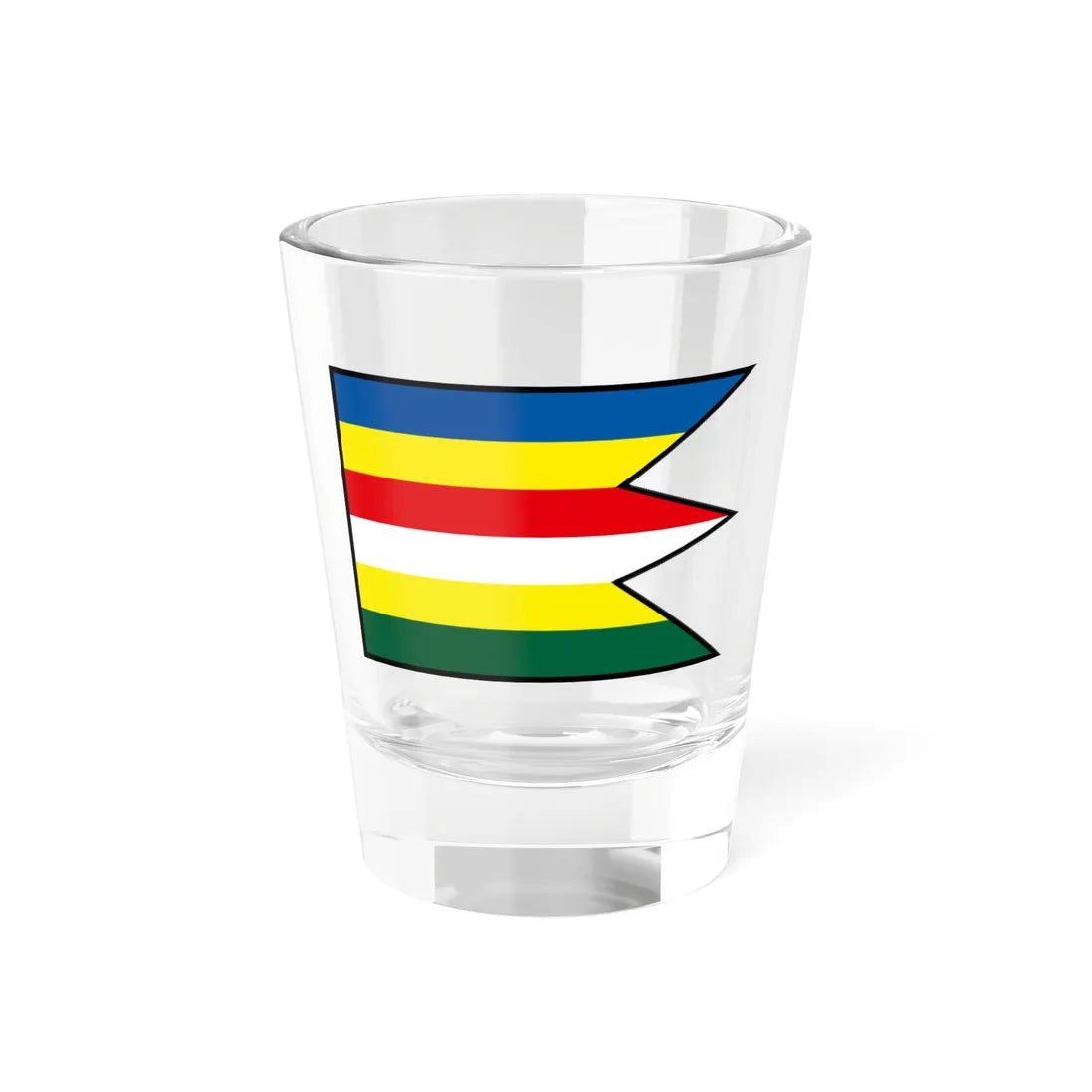 Harhaj Bardejov Flag (Slovakia) Shot Glass 1.5oz 1.5oz - Go Mug Yourself