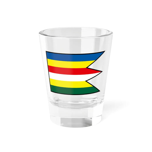 Harhaj Bardejov Flag (Slovakia) Shot Glass 1.5oz 1.5oz - Go Mug Yourself