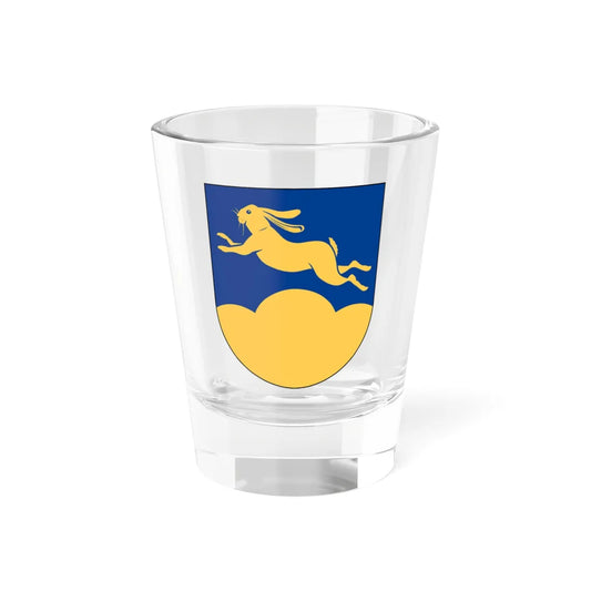 Harjager vapen (Sweden) (Coat of Arms) Shot Glass 1.5oz 1.5oz - Go Mug Yourself
