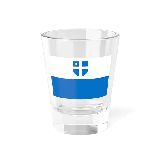 Harku valla lipp (Estonia) Shot Glass 1.5oz 1.5oz - Go Mug Yourself