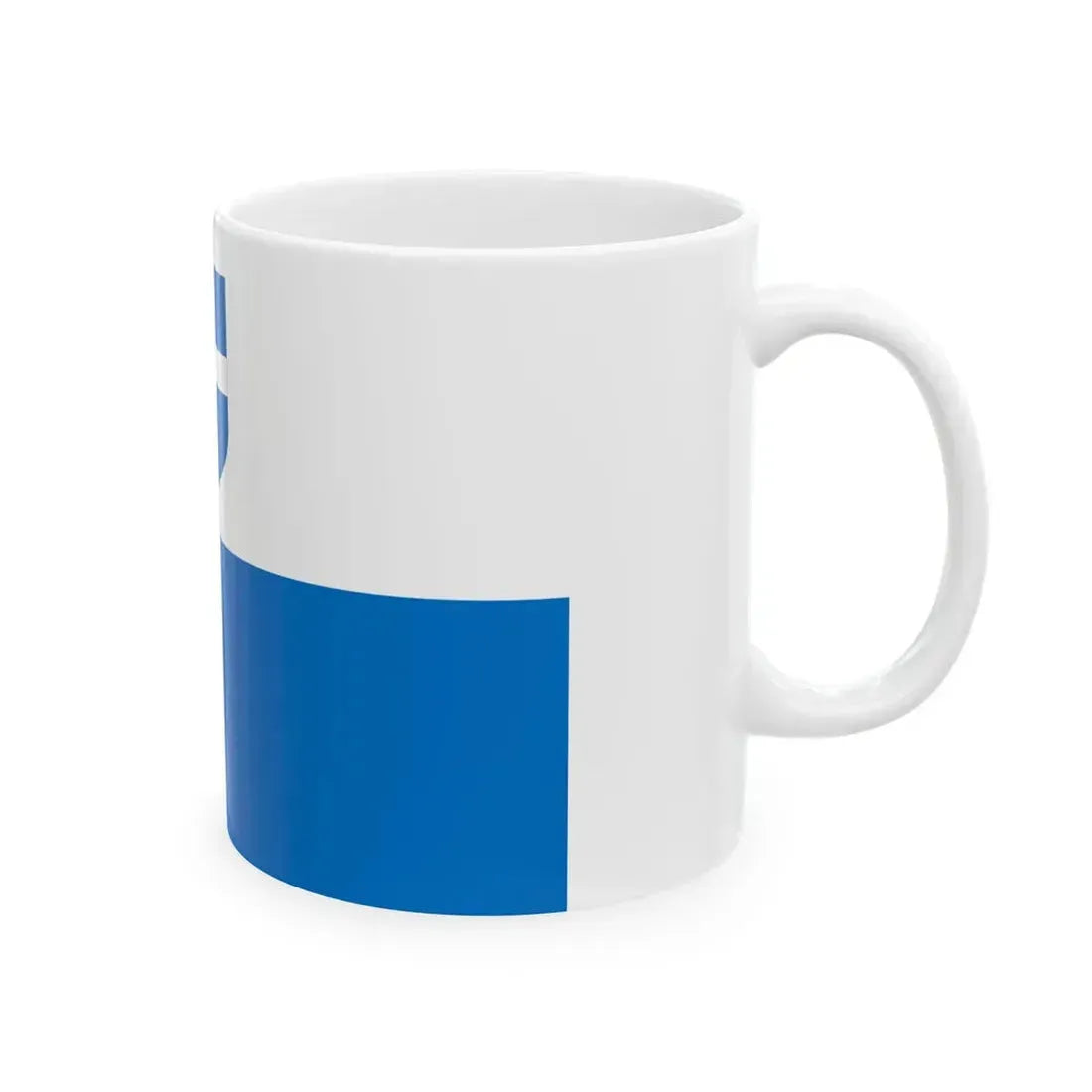 Harku valla lipp (Estonia) White Coffee Mug - Go Mug Yourself