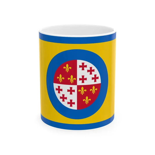Harlingen flag (Netherlands) White Coffee Mug 11oz - Go Mug Yourself