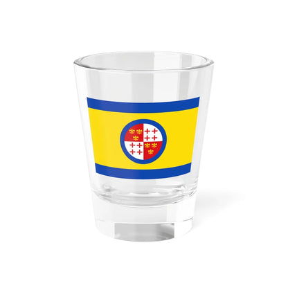 Harlingen vlag (Netherlands) Shot Glass 1.5oz 1.5oz - Go Mug Yourself