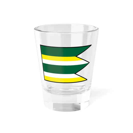 Harmanec Banska Bystrica Flag (Slovakia) Shot Glass 1.5oz 1.5oz - Go Mug Yourself