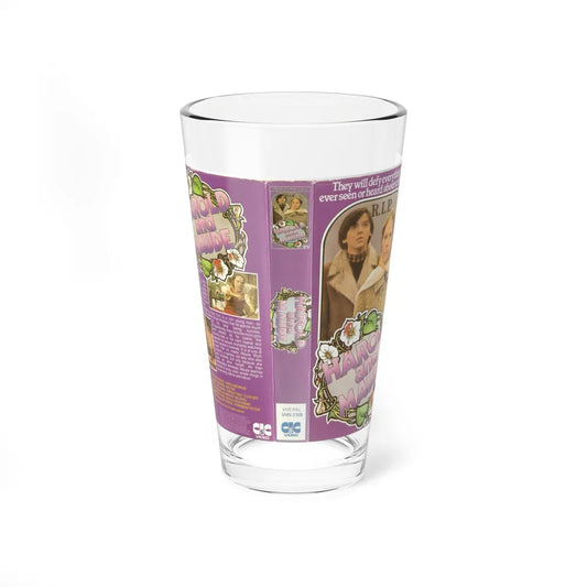 HAROLD AND MAUDE (VHS COVER) Pint Glass 16oz 16oz - Go Mug Yourself