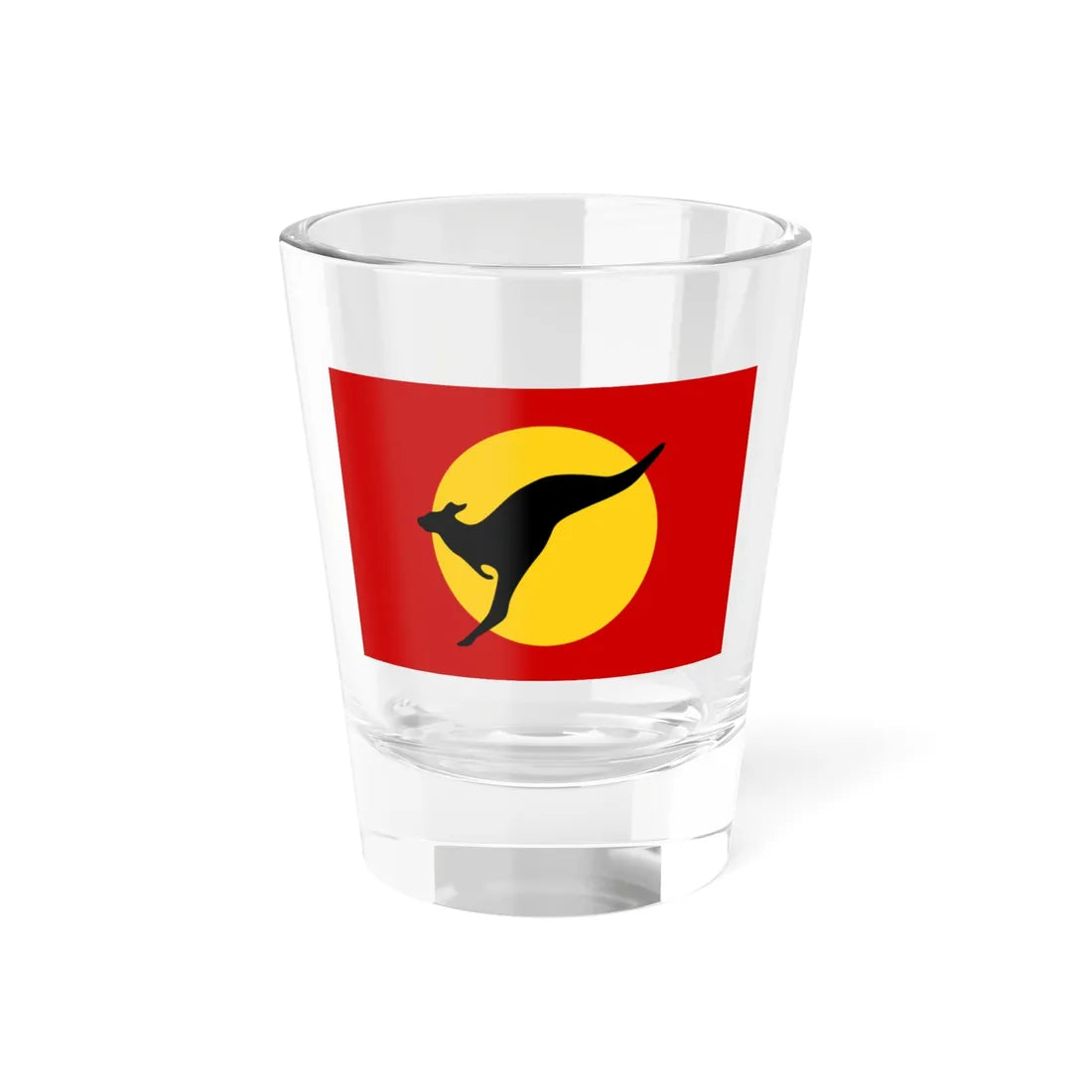 Harold Scrubys Proposal 1994 Australian Flag Proposal (Australia) Shot Glass 1.5oz 1.5oz - Go Mug Yourself