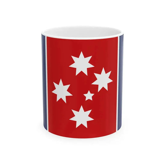 Harold Scrubys Proposal 1997 Australian Flag Proposal (Australia) White Coffee Mug 11oz - Go Mug Yourself
