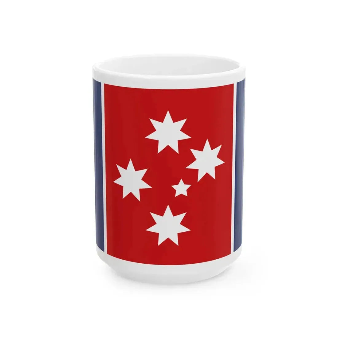 Harold Scrubys Proposal 1997 Australian Flag Proposal (Australia) White Coffee Mug 15oz - Go Mug Yourself