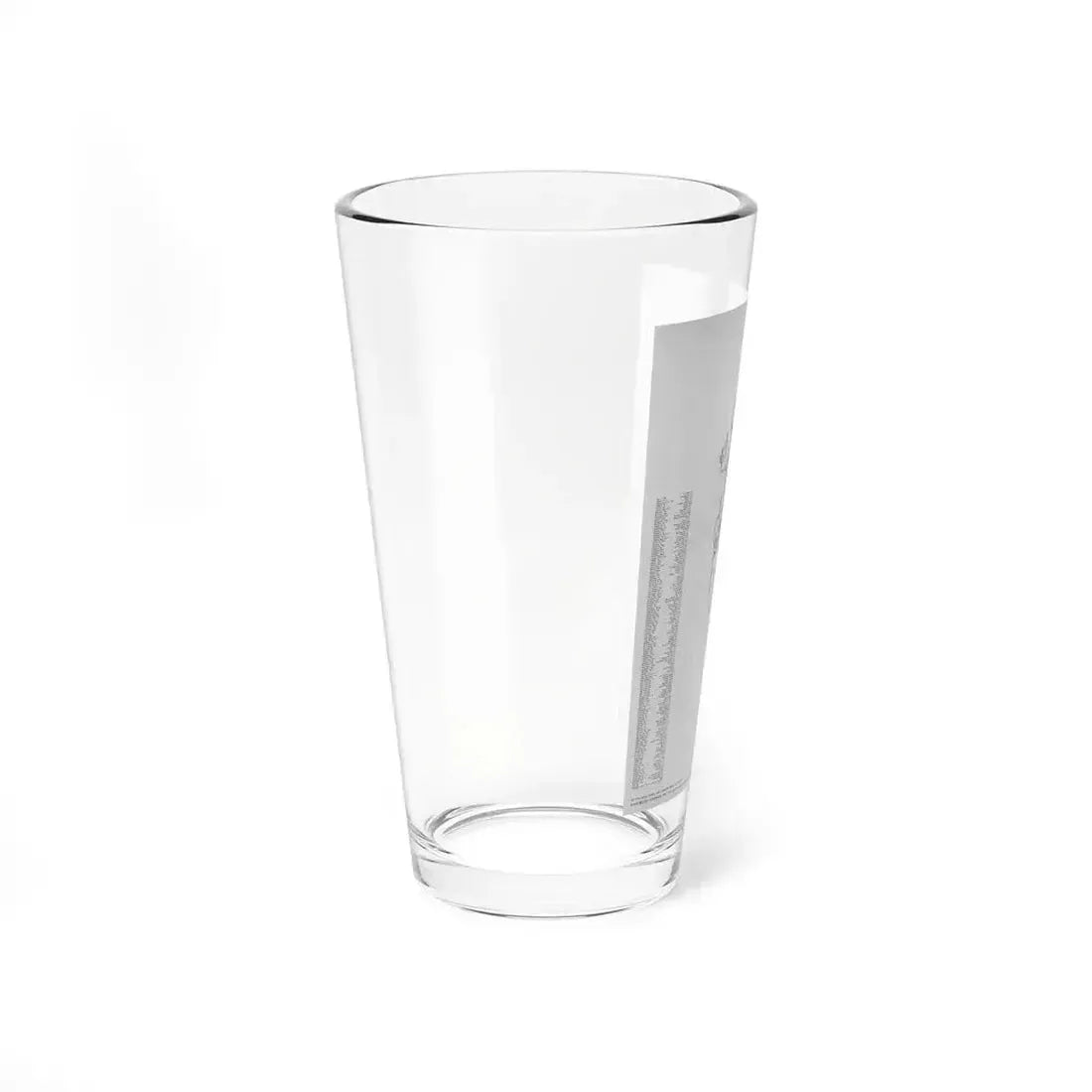 Harper's Bazaar advertisement illustration, January 1950 - Pint Glass 16oz - Go Mug Yourself