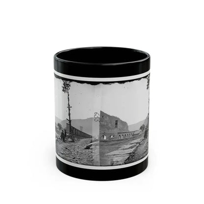 Harper's Ferry, W. Va. Ruins Of Arsenal (U.S. Civil War) Black Coffee Mug 11oz - Go Mug Yourself