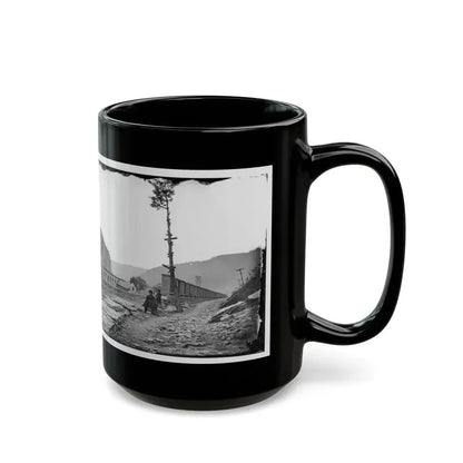 Harper's Ferry, W. Va. Ruins Of Arsenal (U.S. Civil War) Black Coffee Mug - Go Mug Yourself