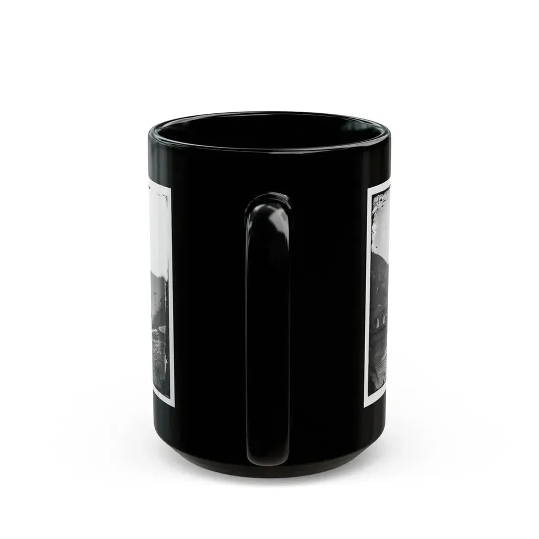 Harper's Ferry, W. Va. Ruins Of Arsenal (U.S. Civil War) Black Coffee Mug - Go Mug Yourself