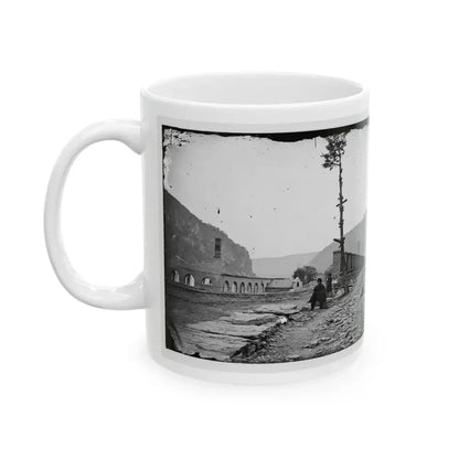 Harper's Ferry, W. Va. Ruins Of Arsenal (U.S. Civil War) White Coffee Mug - Go Mug Yourself