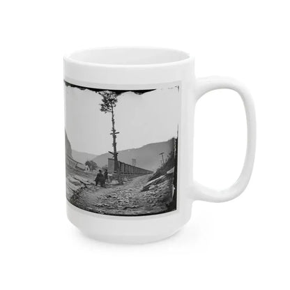Harper's Ferry, W. Va. Ruins Of Arsenal (U.S. Civil War) White Coffee Mug - Go Mug Yourself