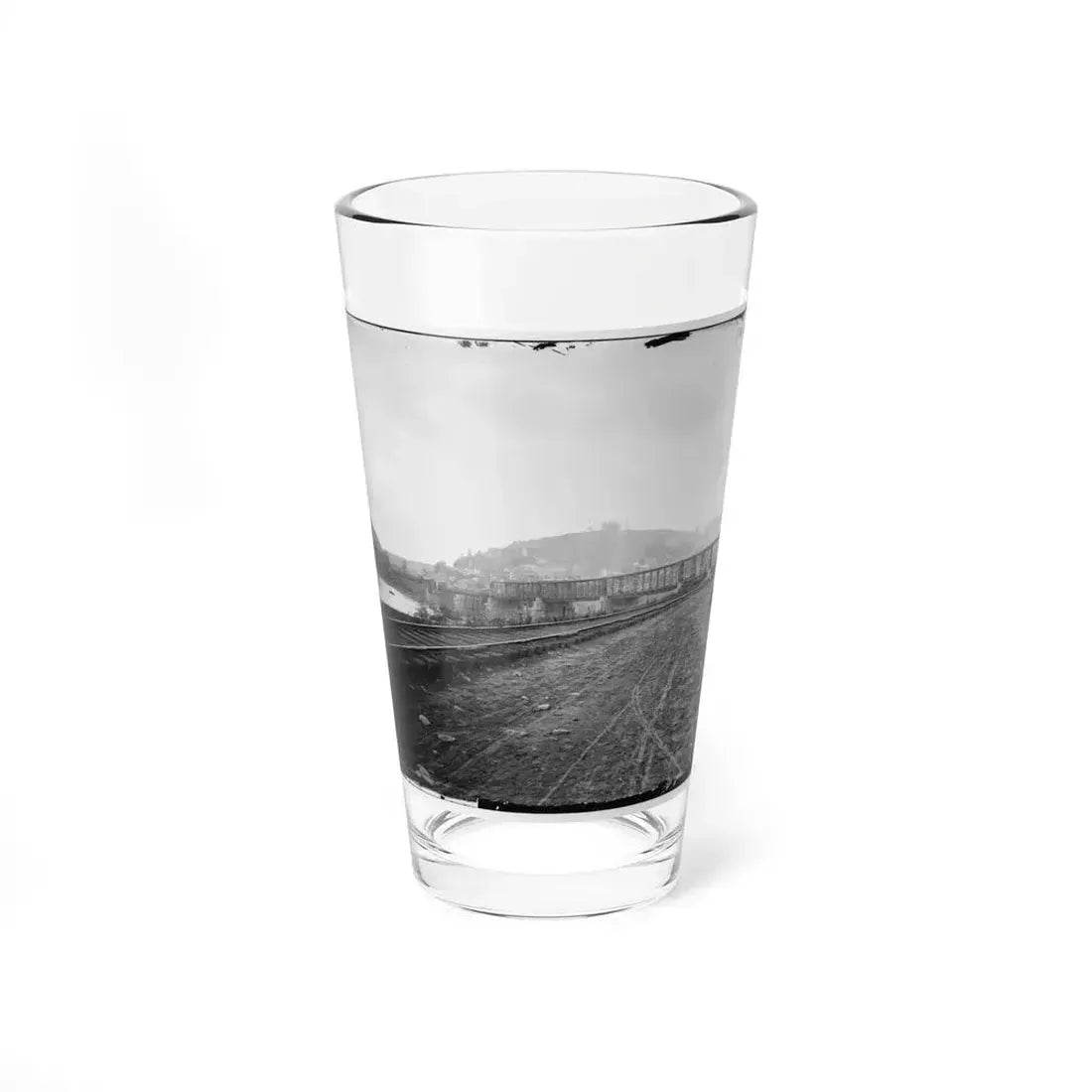 Harper's Ferry, W. Va. View Of The Town And Railroad Bridge (U.S. Civil War) Pint Glass 16oz 16oz - Go Mug Yourself