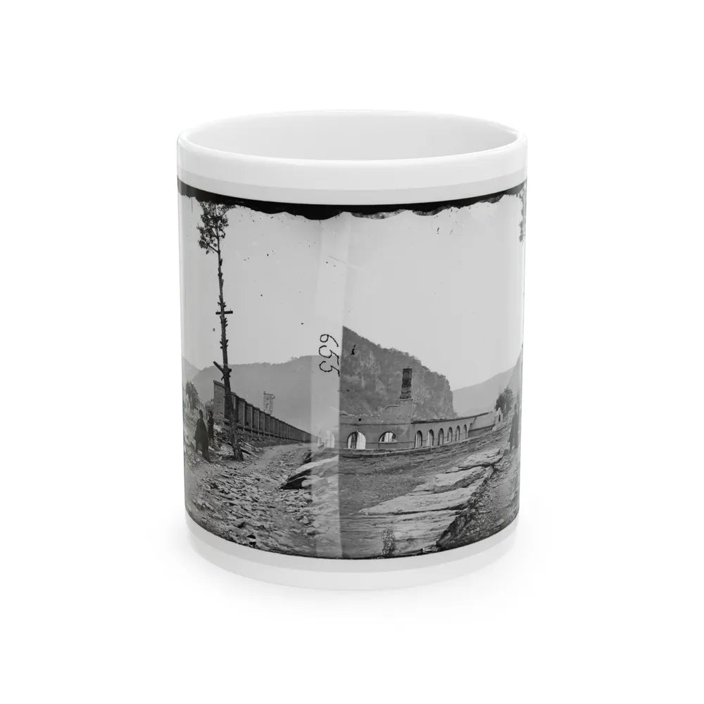 Harper's Ferry, W. Va. Ruins Of Arsenal (U.S. Civil War) White Coffee Mug-11oz-Go Mug Yourself