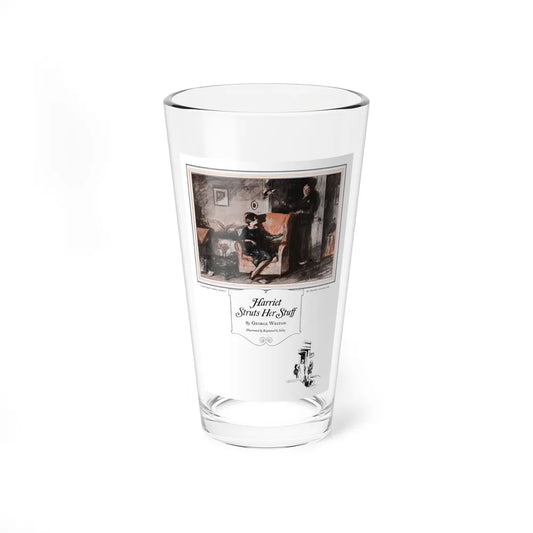 Harriet Struts Her Stuff (1), Ladies' Home Journal, September 1927 - Pint Glass 16oz 16oz - Go Mug Yourself