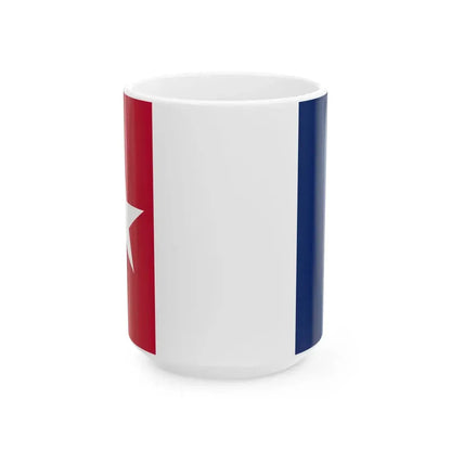 Harrisburg Volunteers Flag Creed Taylor Version (United States) White Coffee Mug 15oz - Go Mug Yourself