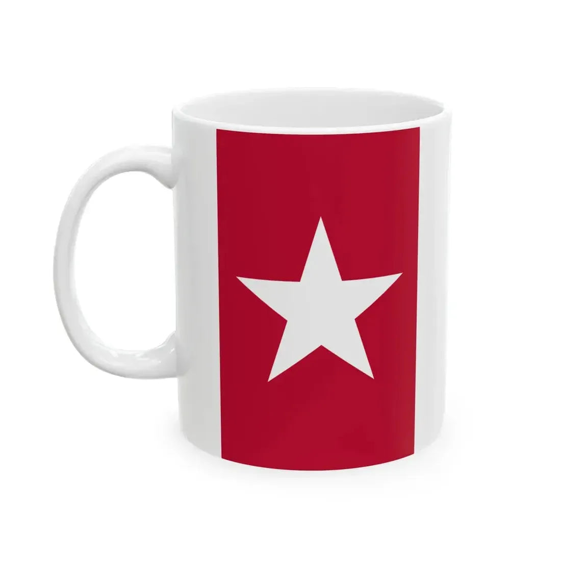 Harrisburg Volunteers Flag Creed Taylor Version (United States) White Coffee Mug - Go Mug Yourself