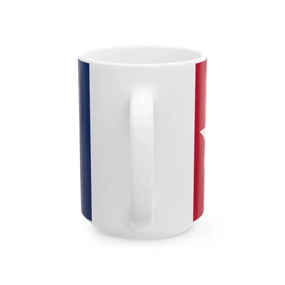 Harrisburg Volunteers Flag Creed Taylor Version (United States) White Coffee Mug - Go Mug Yourself