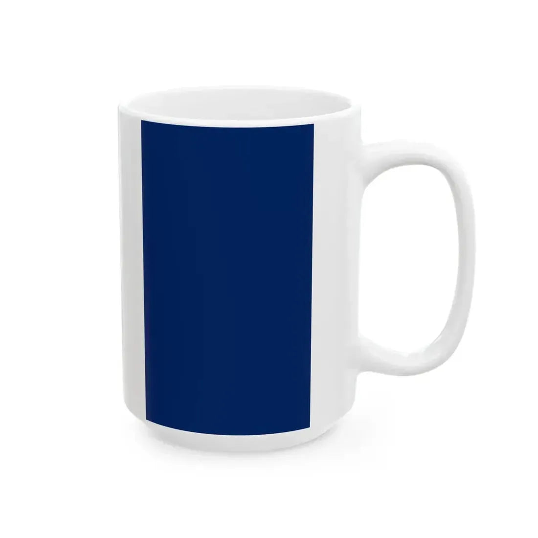 Harrisburg Volunteers Flag Creed Taylor Version (United States) White Coffee Mug - Go Mug Yourself