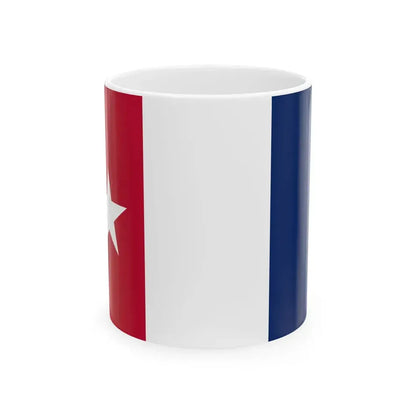 Harrisburg volunteers flag (United States) White Coffee Mug 11oz - Go Mug Yourself