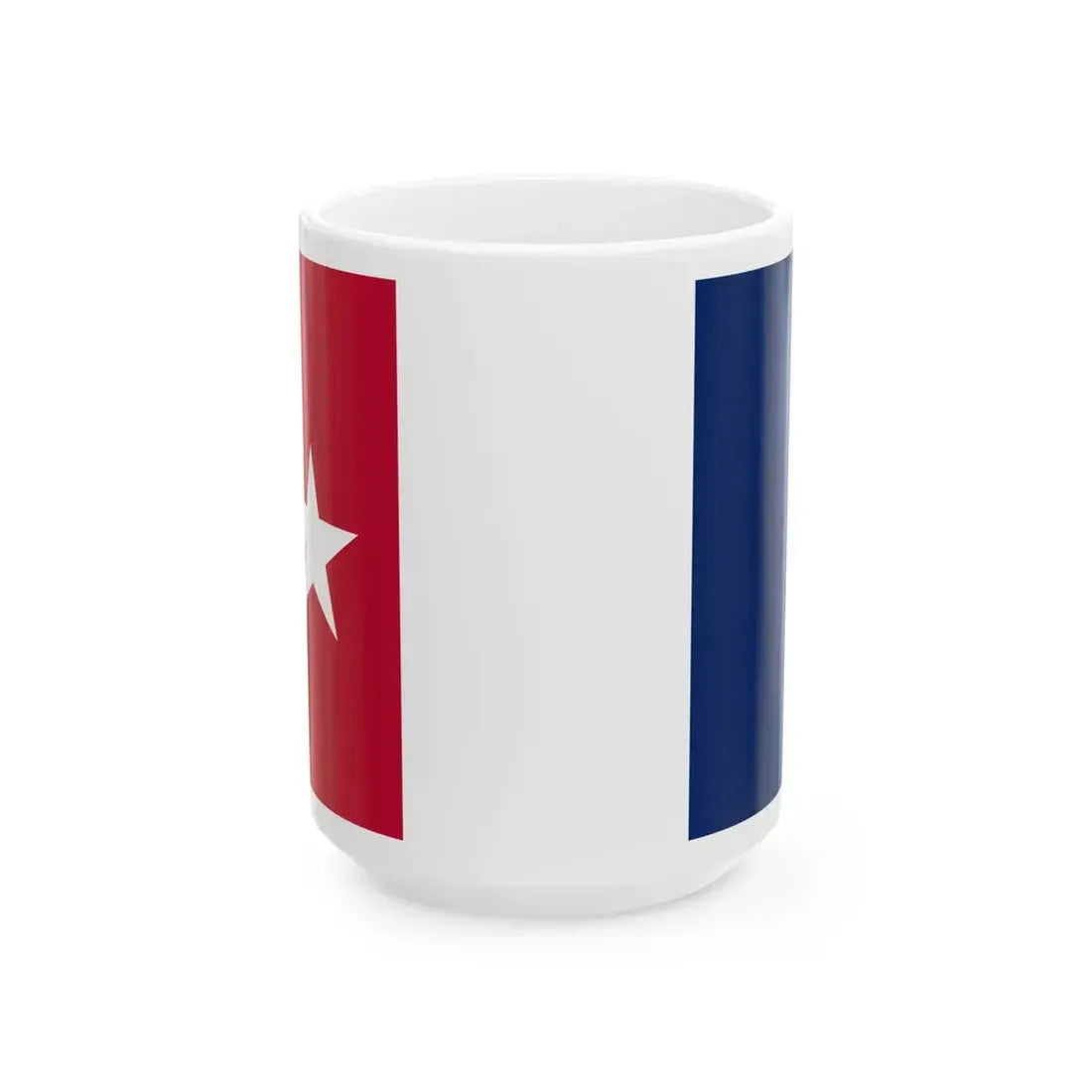 Harrisburg volunteers flag (United States) White Coffee Mug 15oz - Go Mug Yourself