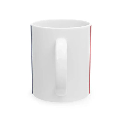Harrisburg volunteers flag (United States) White Coffee Mug - Go Mug Yourself