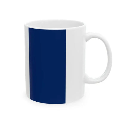 Harrisburg volunteers flag (United States) White Coffee Mug - Go Mug Yourself