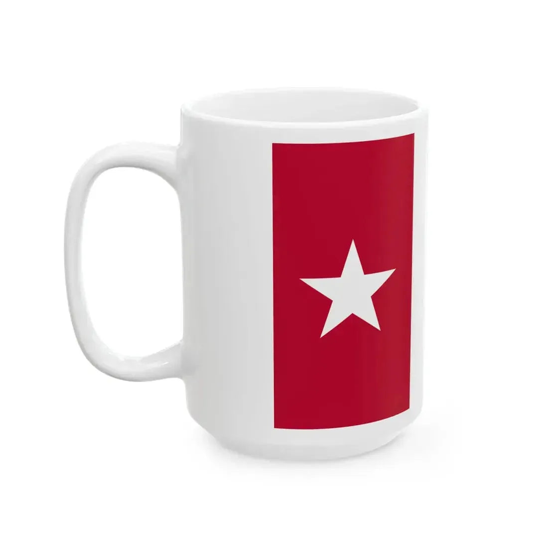 Harrisburg volunteers flag (United States) White Coffee Mug - Go Mug Yourself