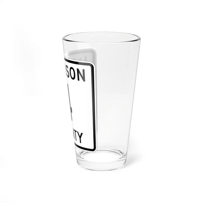 Harrison County Route 4 OH (Ohio) (Road Sign) Pint Glass 16oz - Go Mug Yourself