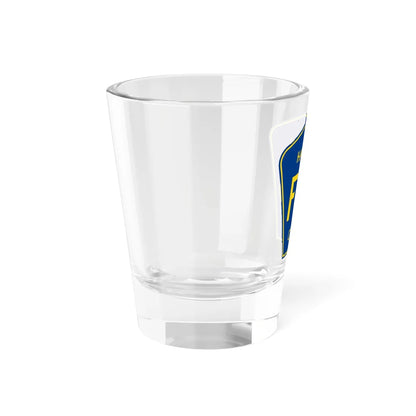 Harrison County Route F66 IA (Iowa) (Road Sign) Shot Glass 1.5oz - Go Mug Yourself