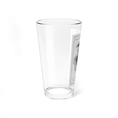 Harrison Fisher's American Girls Abroad, Ladies' Home Journal, July 1909 - Pint Glass 16oz - Go Mug Yourself