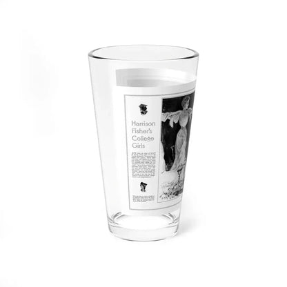 Harrison Fisher's College Girls, Ladies' Home Journal, June 1908 - Pint Glass 16oz - Go Mug Yourself