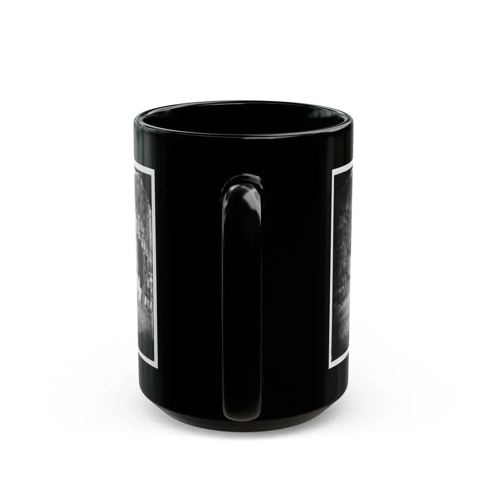 Harrison's Landing, Va. Group Of The Irish Brigade (U.S. Civil War) Black Coffee Mug - Go Mug Yourself