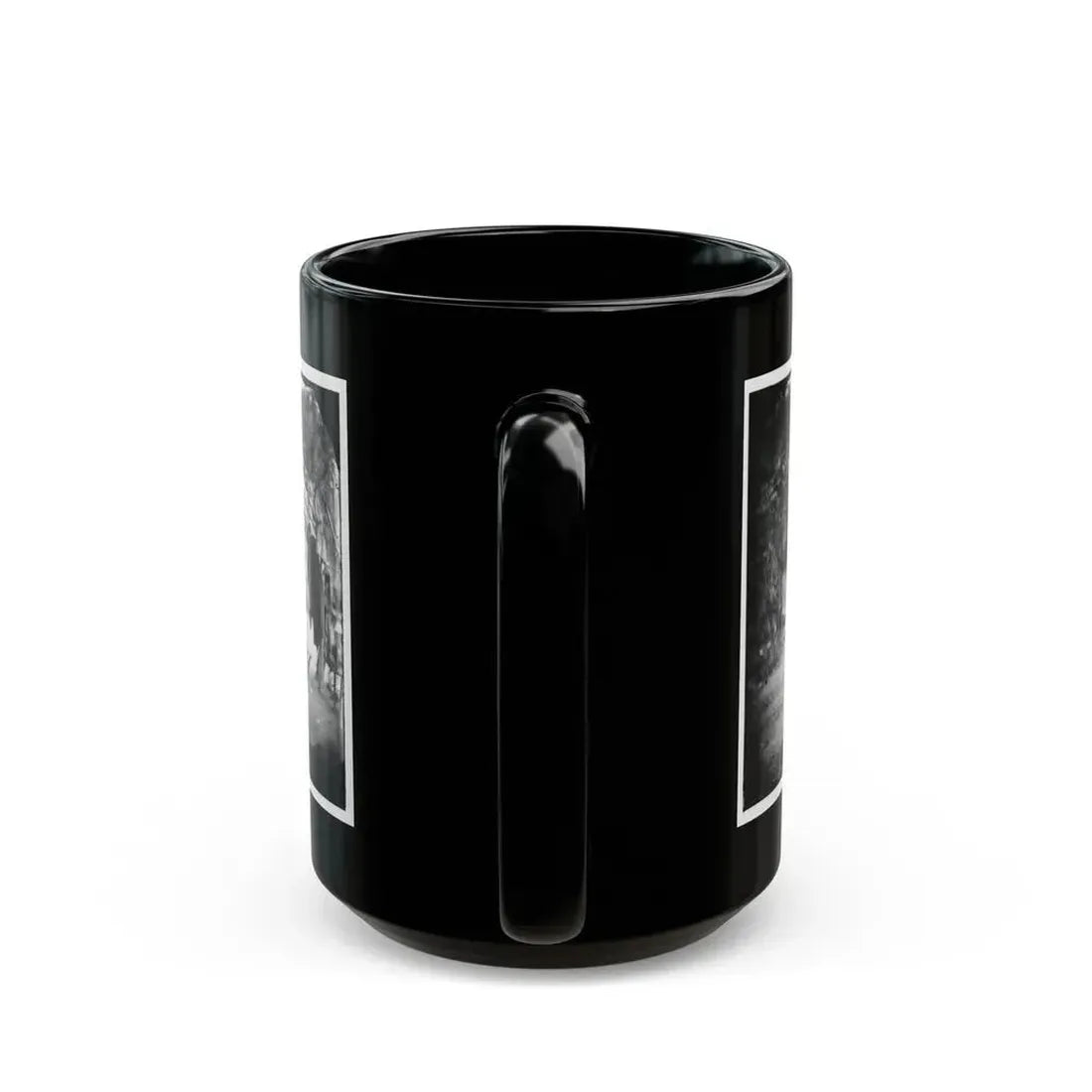 Harrison's Landing, Va. Group Of The Irish Brigade (U.S. Civil War) Black Coffee Mug - Go Mug Yourself