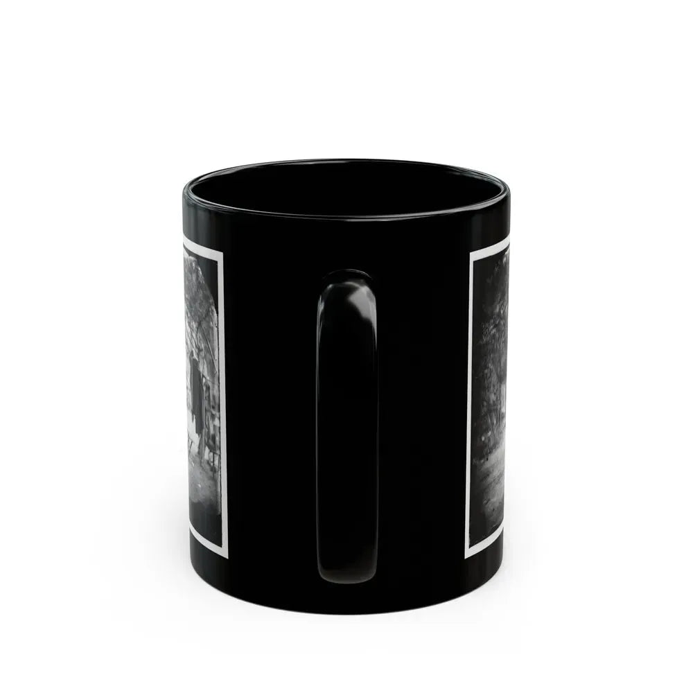 Harrison's Landing, Va. Group Of The Irish Brigade (U.S. Civil War) Black Coffee Mug - Go Mug Yourself