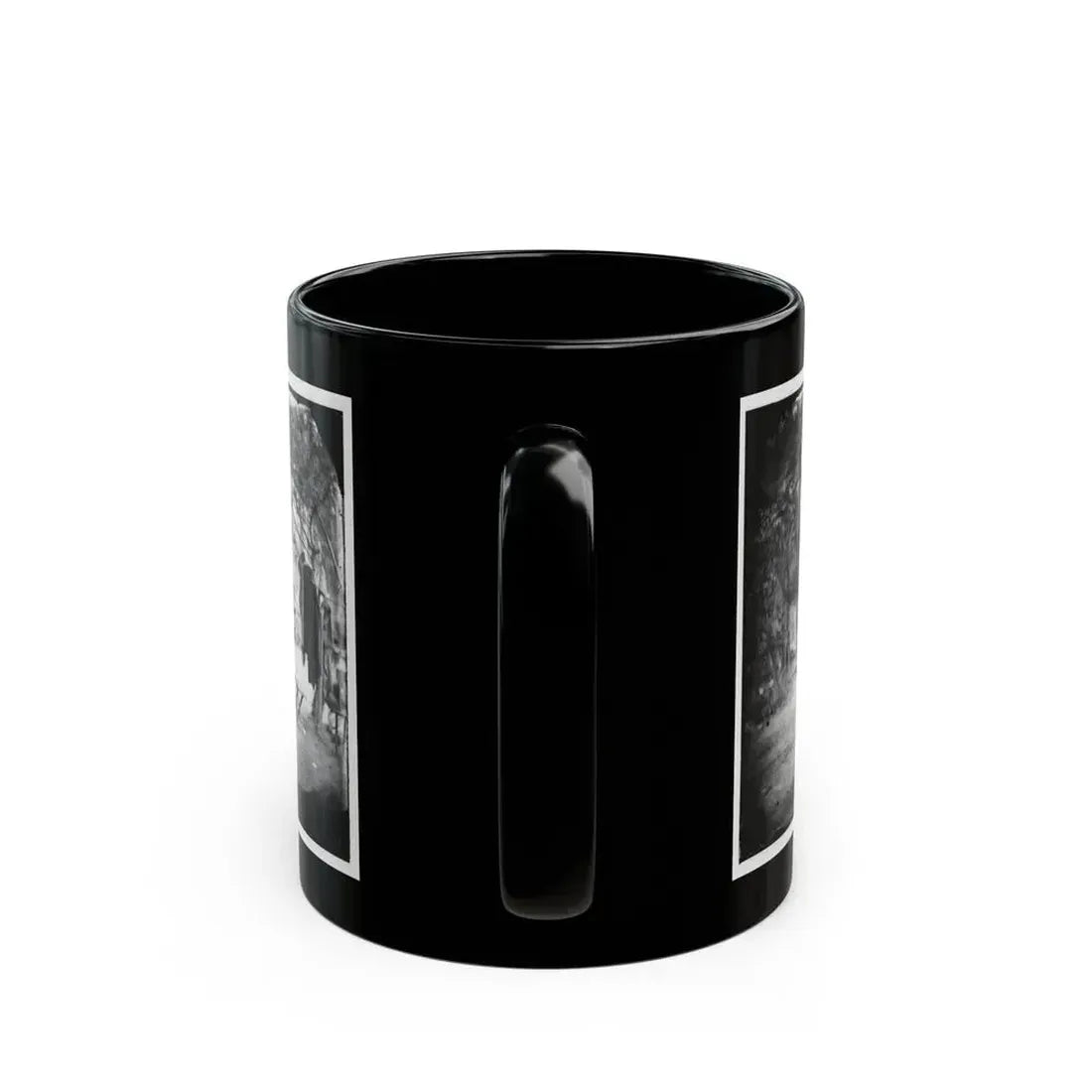 Harrison's Landing, Va. Group Of The Irish Brigade (U.S. Civil War) Black Coffee Mug - Go Mug Yourself