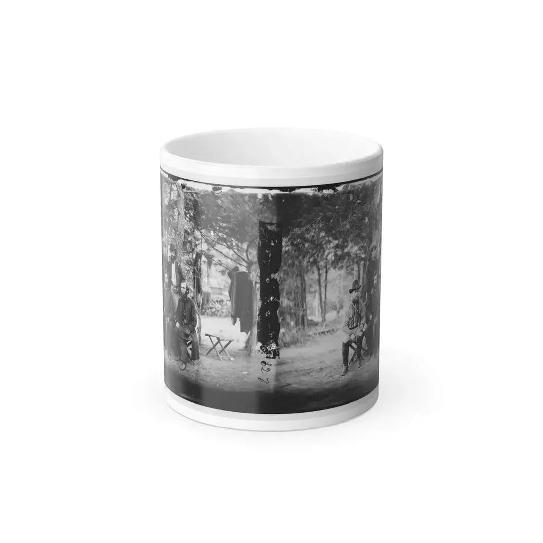 Harrison's Landing, Va. Group of the Irish Brigade (U.S. Civil War) Color Changing Coffee Mug 11oz Default Title 11oz - Go Mug Yourself