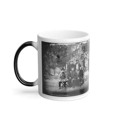 Harrison's Landing, Va. Group of the Irish Brigade (U.S. Civil War) Color Changing Coffee Mug 11oz - Go Mug Yourself