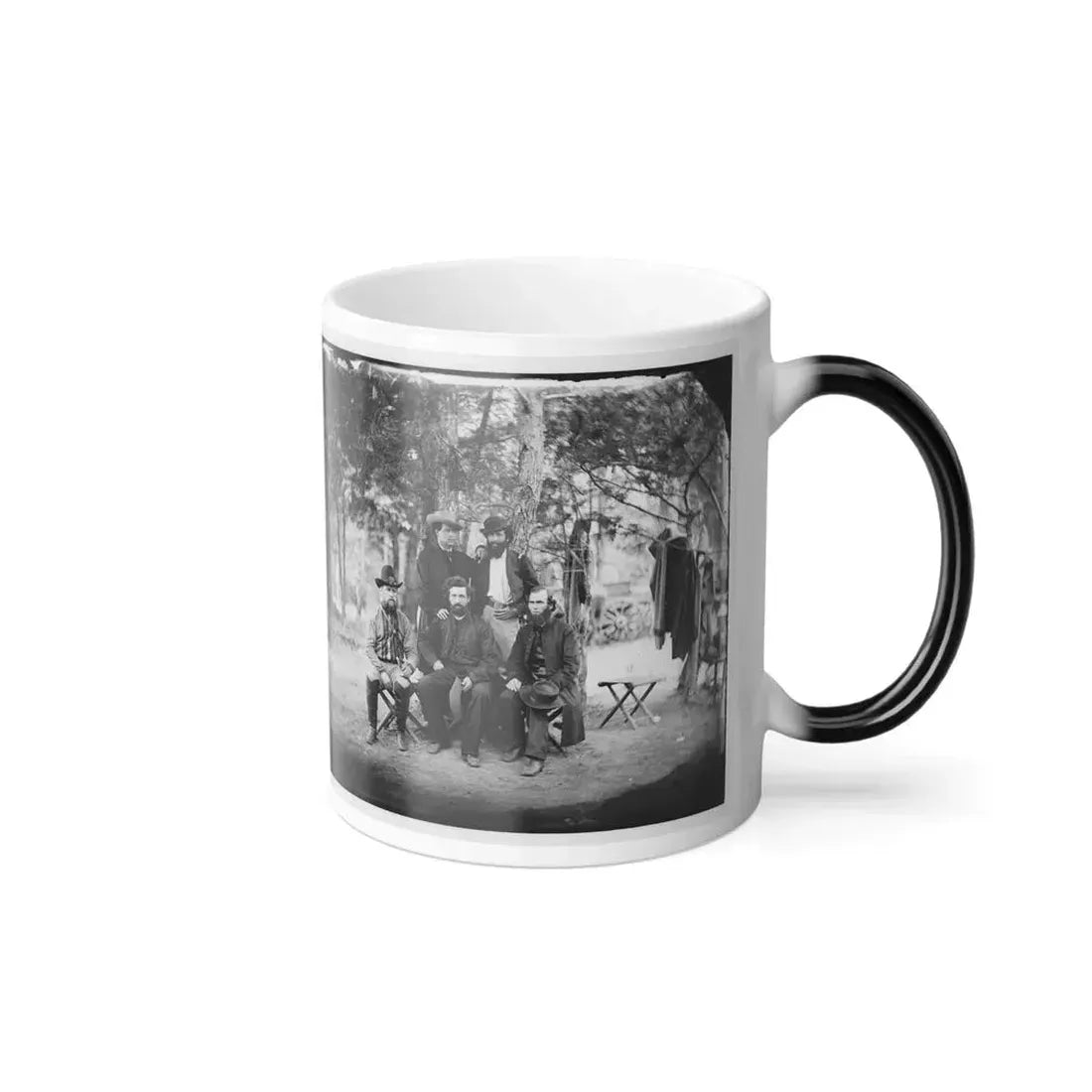 Harrison's Landing, Va. Group of the Irish Brigade (U.S. Civil War) Color Changing Coffee Mug 11oz - Go Mug Yourself