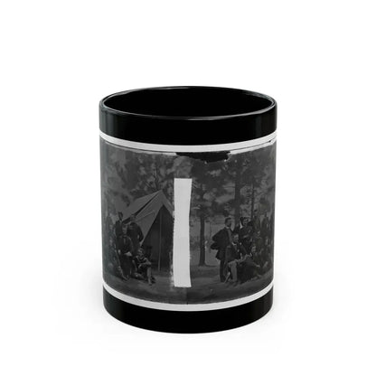 Harrison's Landing, Va. Members Of The Class Of 1860, U.S. Military Academy (U.S. Civil War) Black Coffee Mug 11oz - Go Mug Yourself